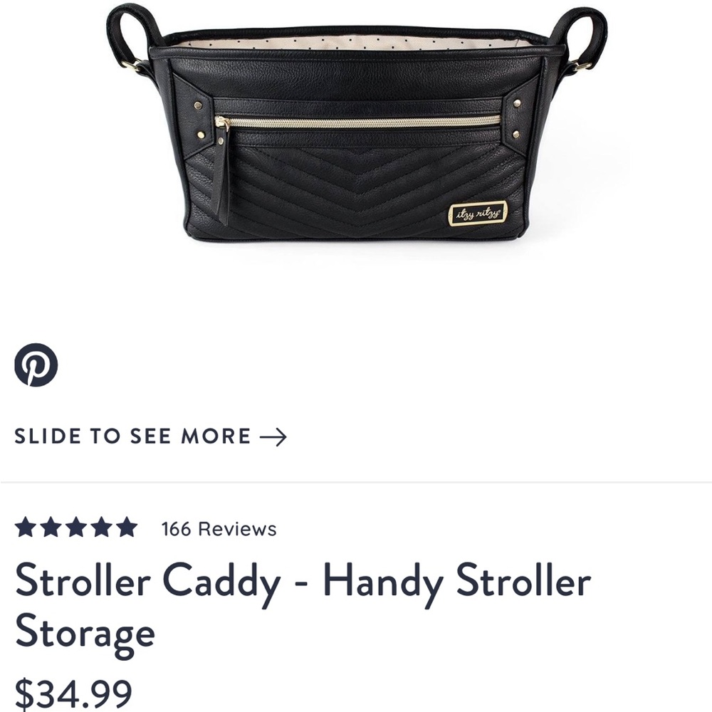 Itzy Ritzy Stroller Caddy.